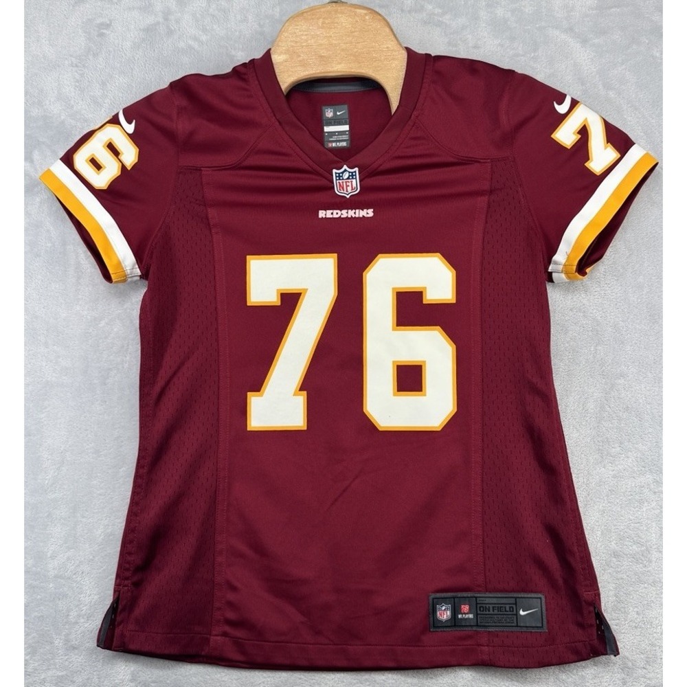 Nike Washington Redskins On Field Jersey Morgan Moses #76 Women's Size M
